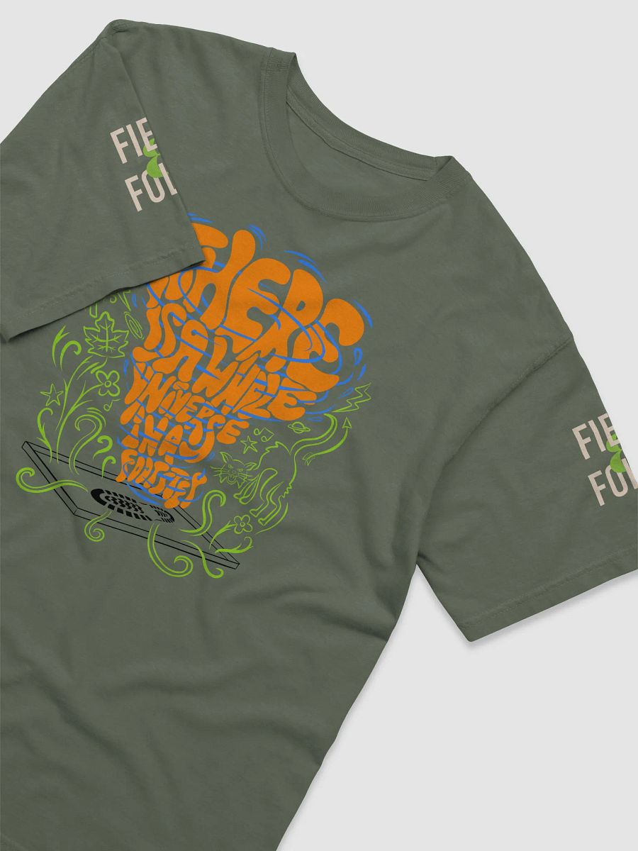 "There is a whole universe in a footstep" Shirt Light Version product image (3)