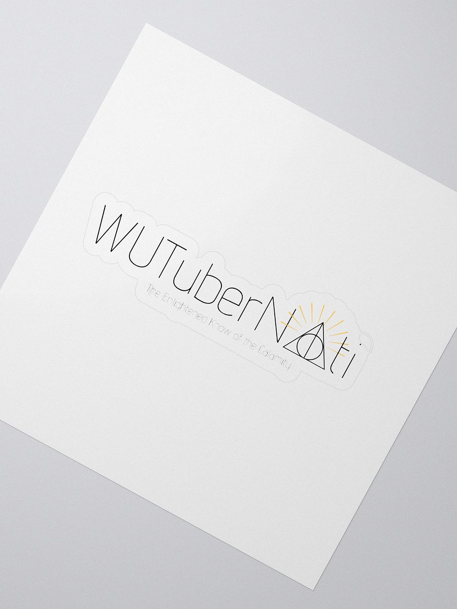 WUTubernati Kiss Cut Sticker 3 x 3 product image (2)