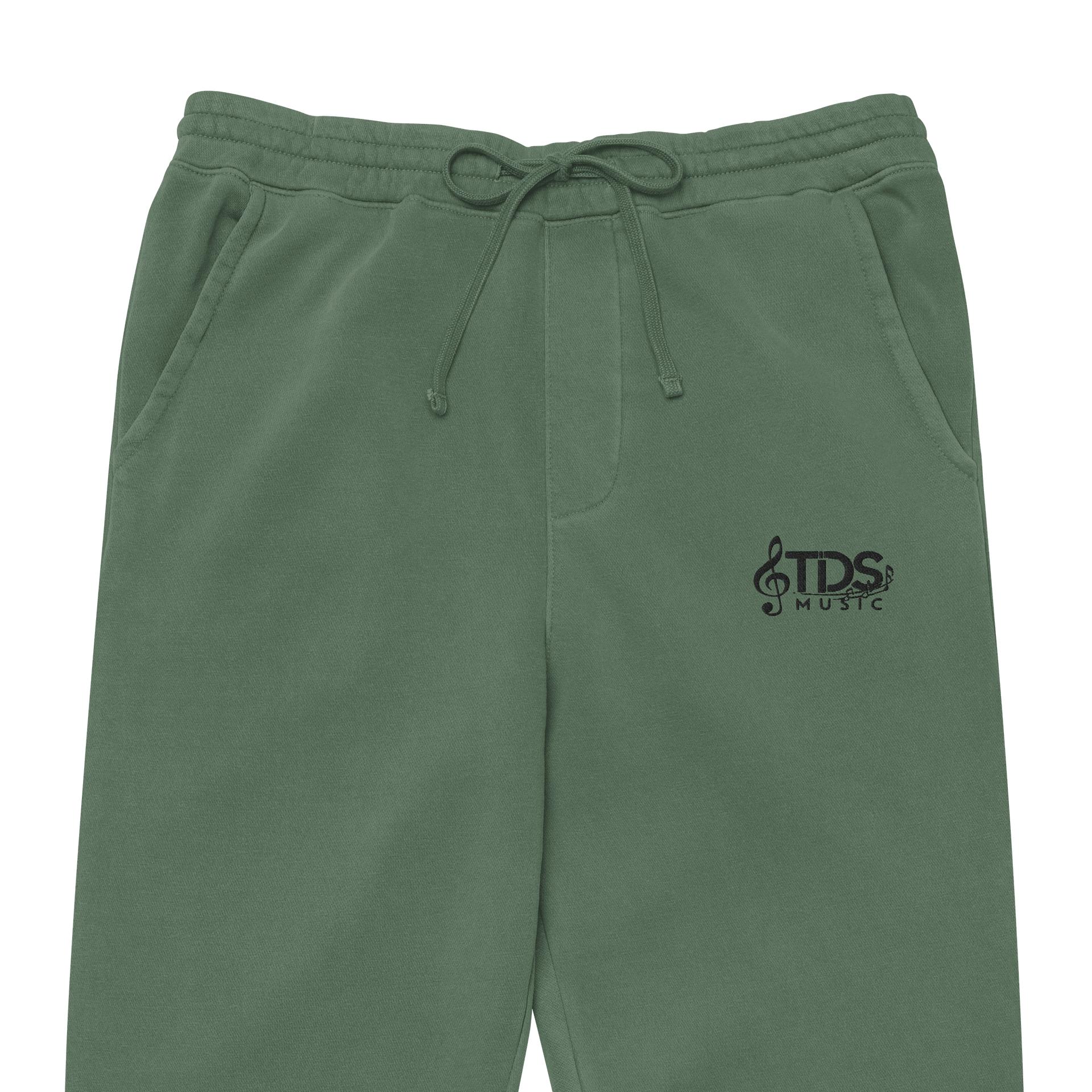 TDS Music Pigment Dyed Joggers with Treble Clef Design product image (1)