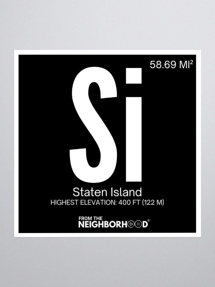Staten Island Element : Sticker product image (1)