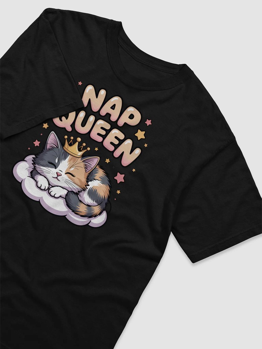 Nap Queen Cat Crown T-Shirt product image (35)