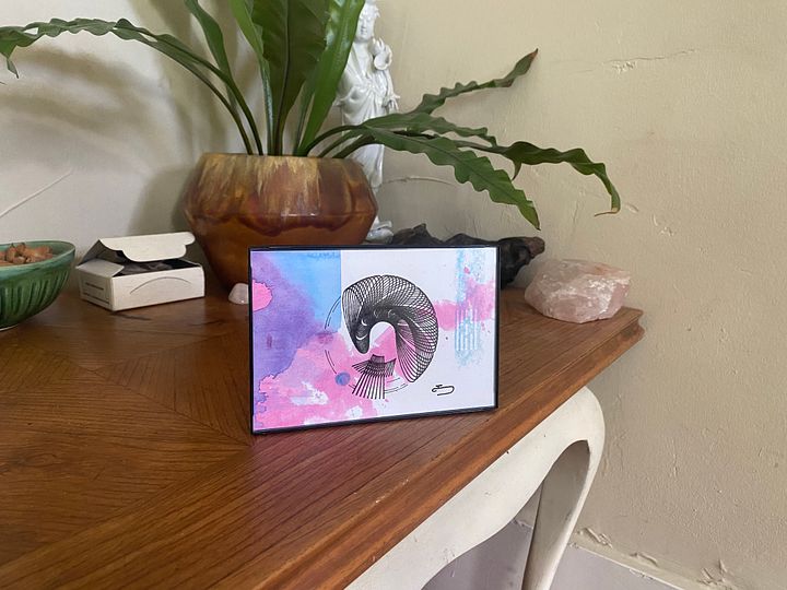 Framed Original Spirograph Artwork product image (1)