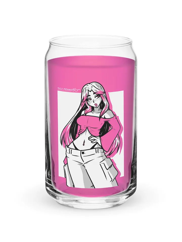 Hailey Waifu Can Glass product image (1)