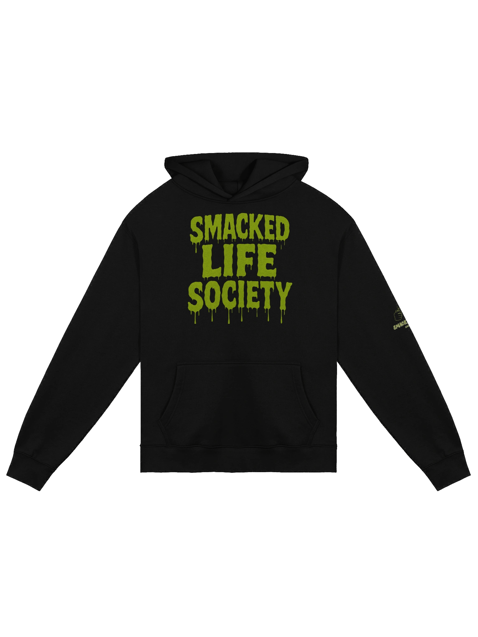 Smacked Streetwalker – Skeleton Smoke Session Oversized Hoodie product image (1)