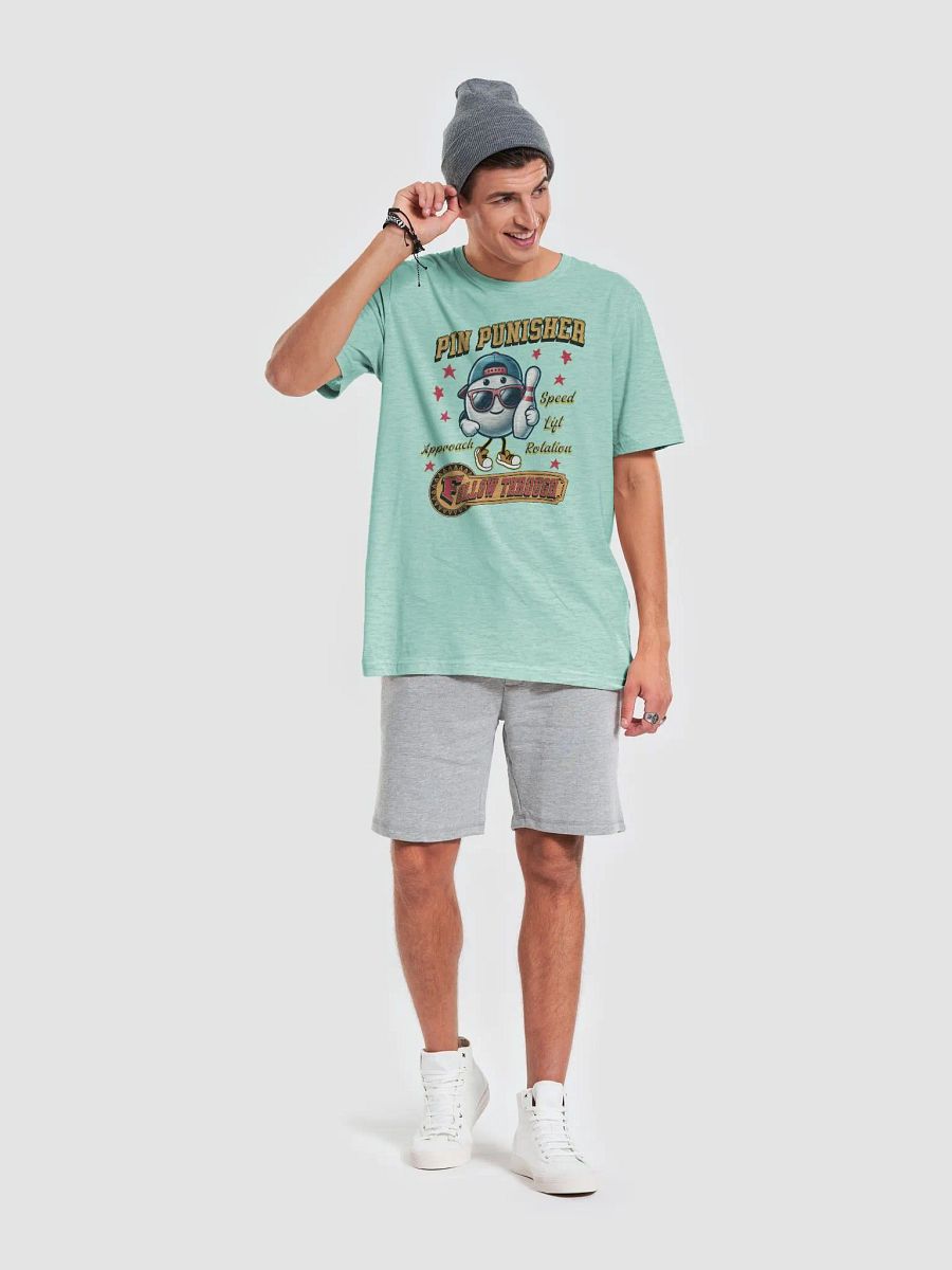 Pin Punisher Bowling Ball Graphic T-Shirt product image (22)