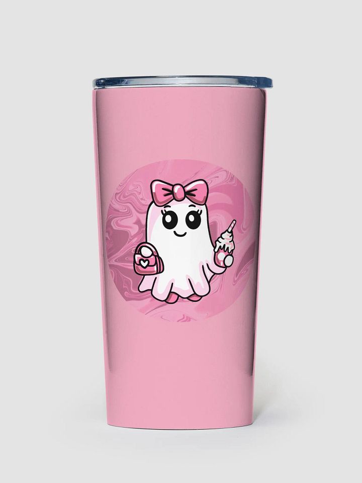 Cute Ghost 20oz Stainless Steel Tumbler product image (1)