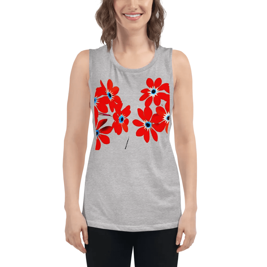 Bella+Canvas Women's Flowy Muscle Tank by Bella+Canvas product image (5)