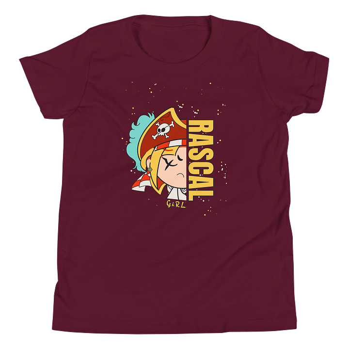 Gamer girl shirt - Rascal from Level Up series by G.i.R.L. youth product image (2)