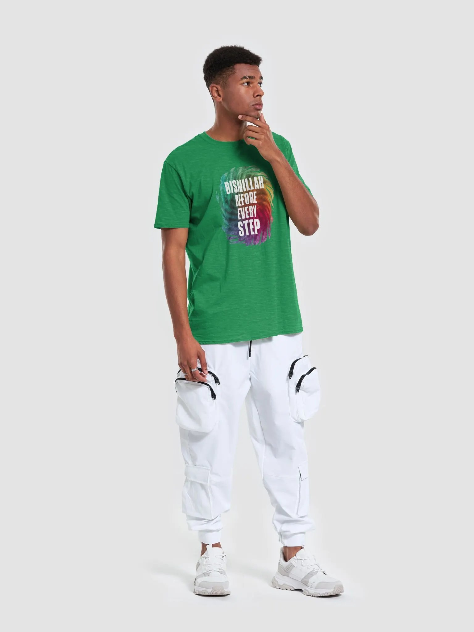 Bismillah Before Every Step Unisex T-Shirt product image (3)