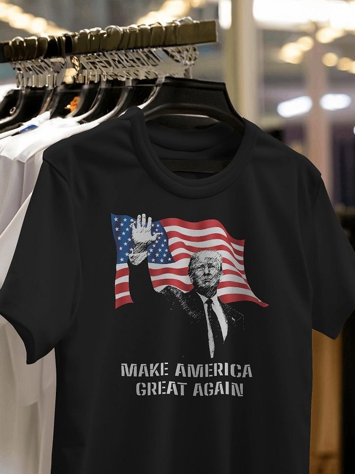 Patriotic Salute Men's T-Shirt product image (1)