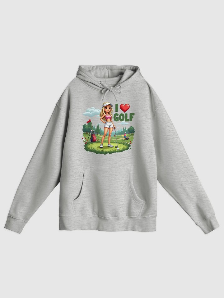 I ❤️ GOLF Unisex Premium Hoodie product image (1)