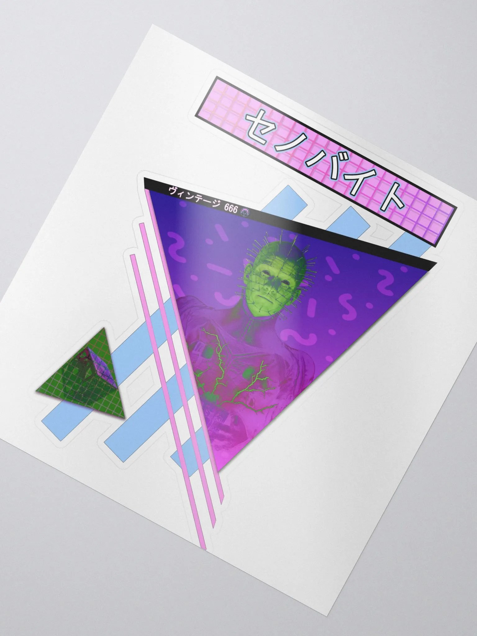 Satanic-Wave Cenobite Sticker product image (2)