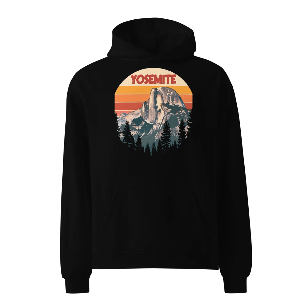 Vintage Yosemite Retro Mountain Unisex Hoodie product image (1)