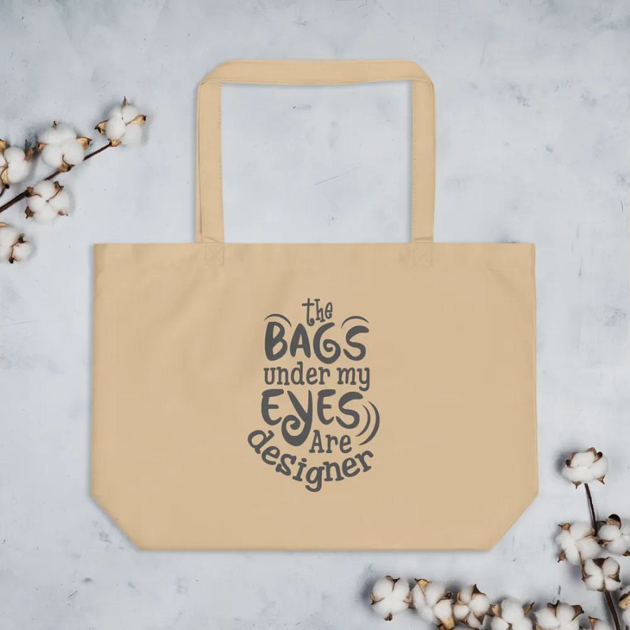 Funny Bag saying Organic Tote product image (3)