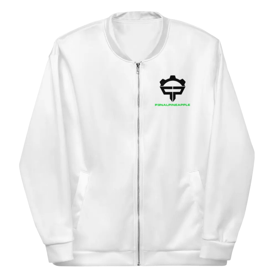 P3nAlPineapple - White Bomber Jacket product image (6)