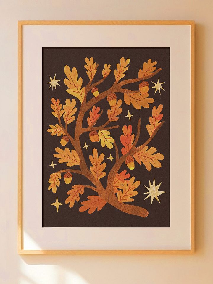 Golden Oak Print product image (1)