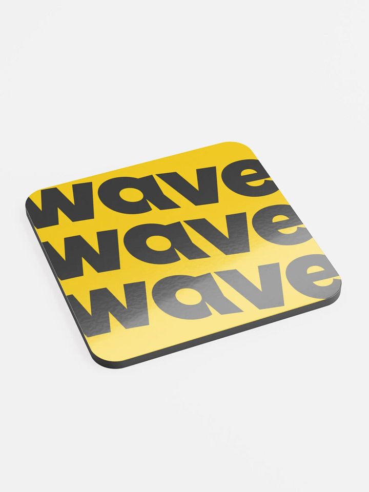 flght WAVE EMOJI Coaster product image (2)