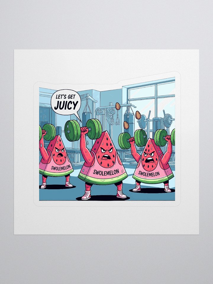 Swolemelon Gym Sticker Set product image (1)