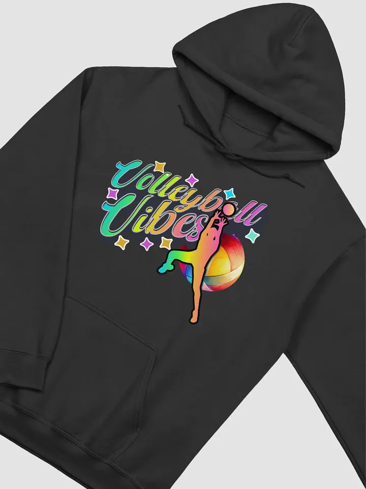 Volleyball Vibes Male Classic Hoodie product image (2)