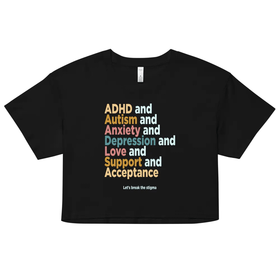 Let's Break The Stigma Crop Top product image (7)