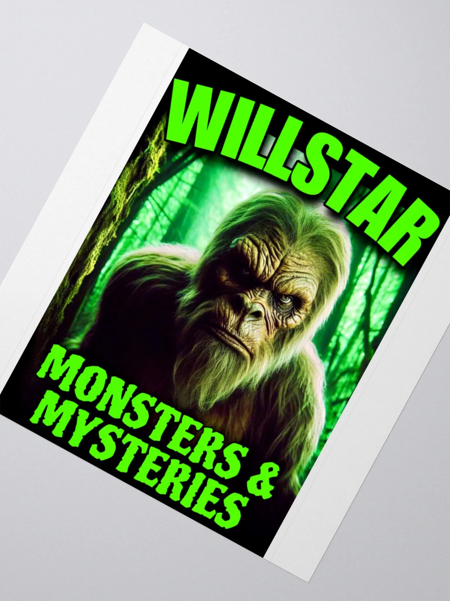 Willstar Bigfoot Kiss Cut Stickers product image (4)