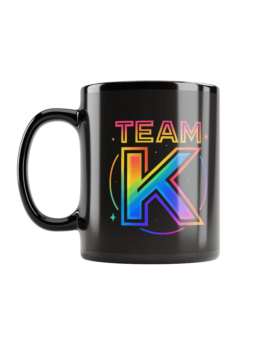 TEAM K Pride 1 Black Mug product image (6)
