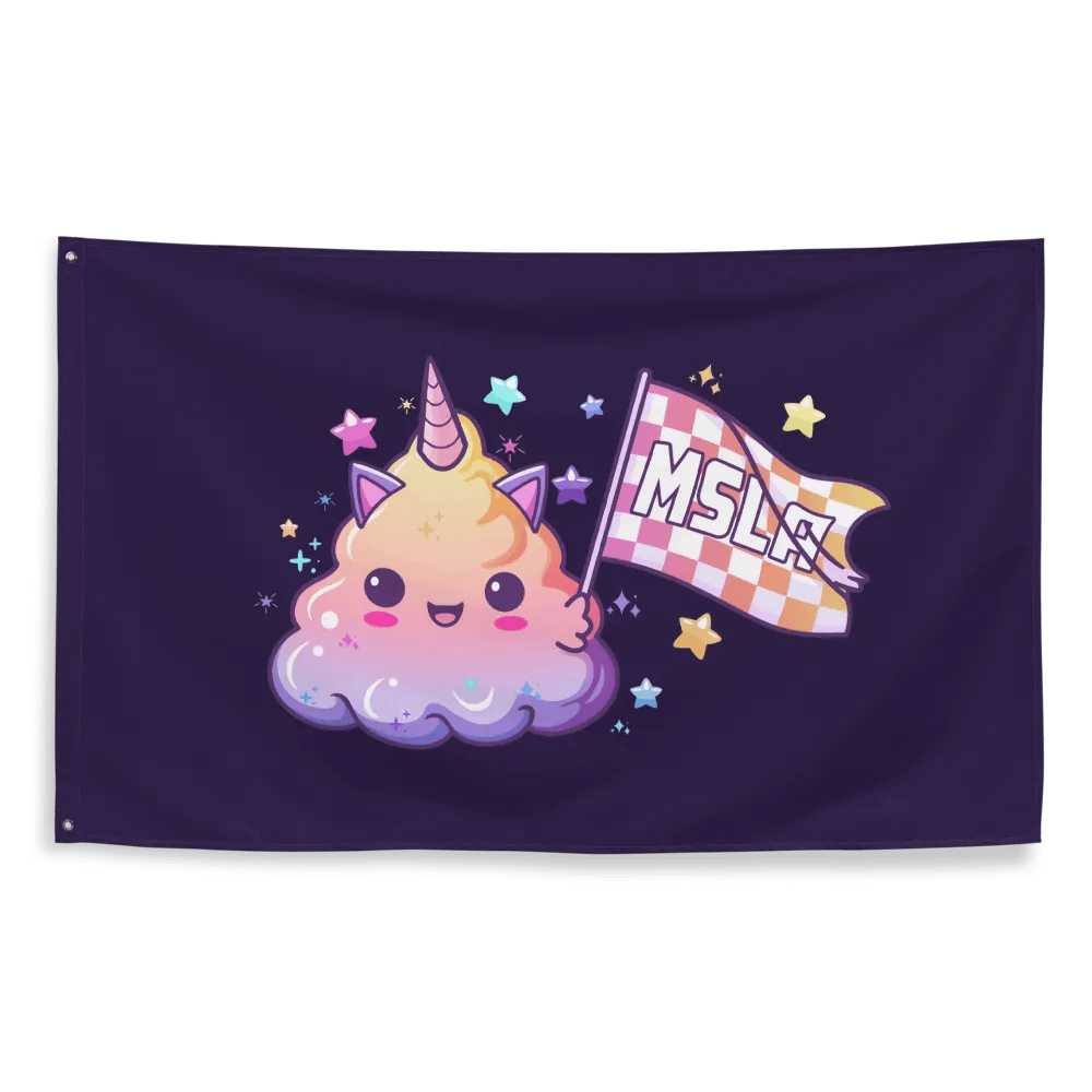 MSLA Sparkle Poop - Flag product image (5)