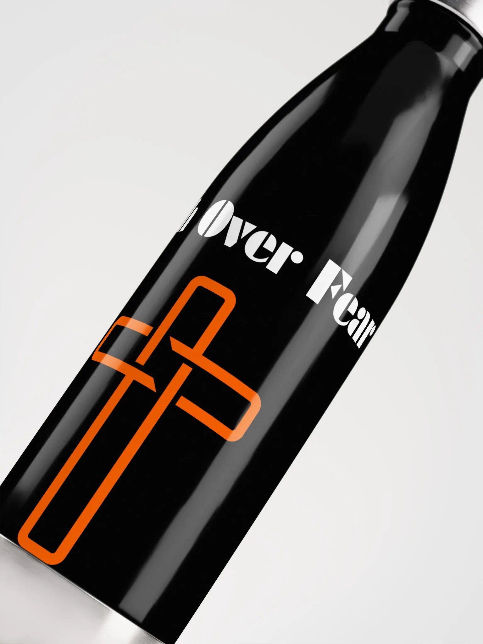 Faith Over Fear Stainless Steel Water Bottle product image (5)