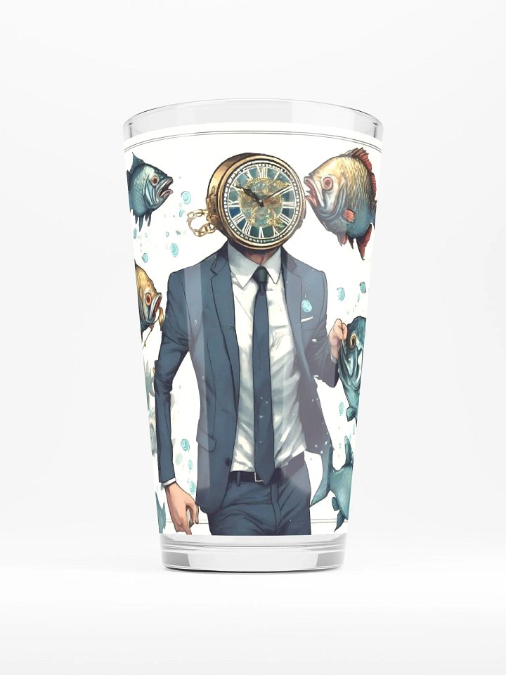 Timeless Fishfight Pint Glass product image (1)
