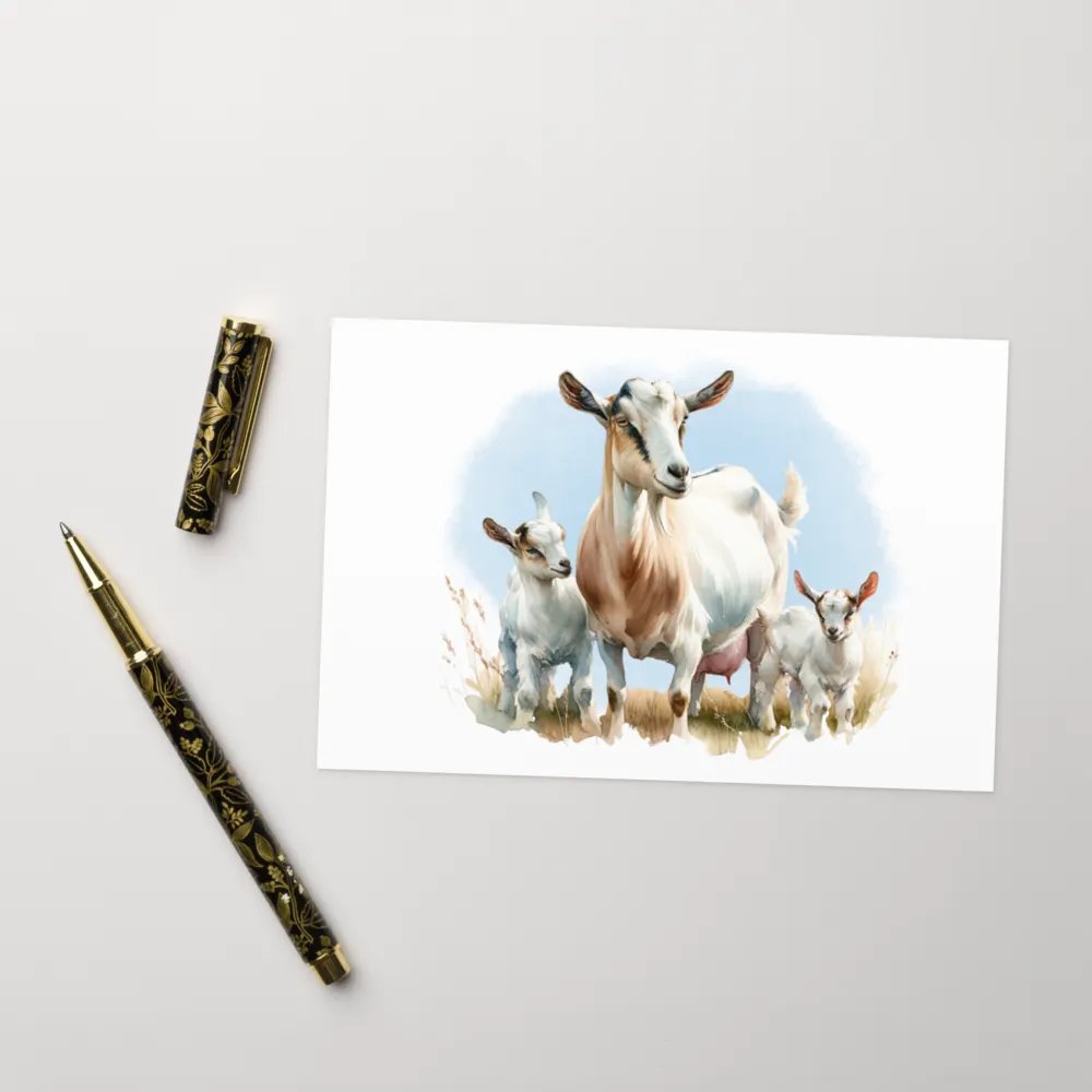 Nigerian Dwarf Mama - Greeting Card product image (8)