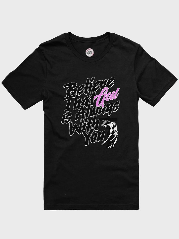 God Is Always With You T-Shirt (Pink) product image (1)