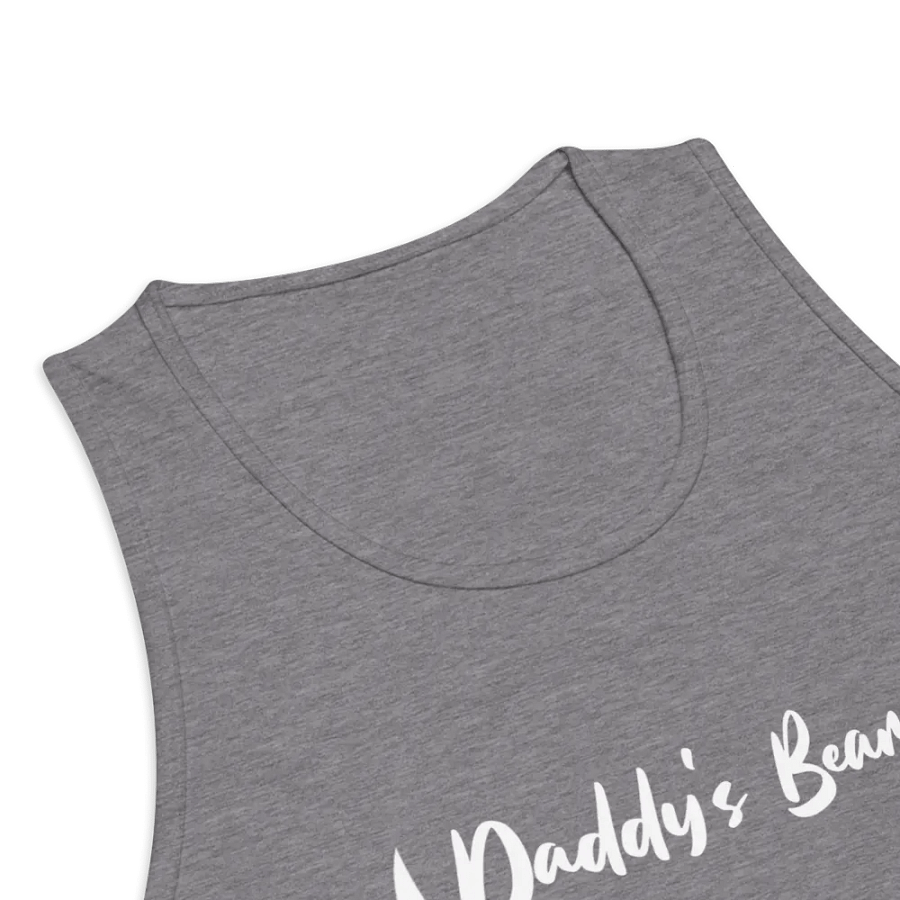 daddy's beard tank (white print) product image (5)