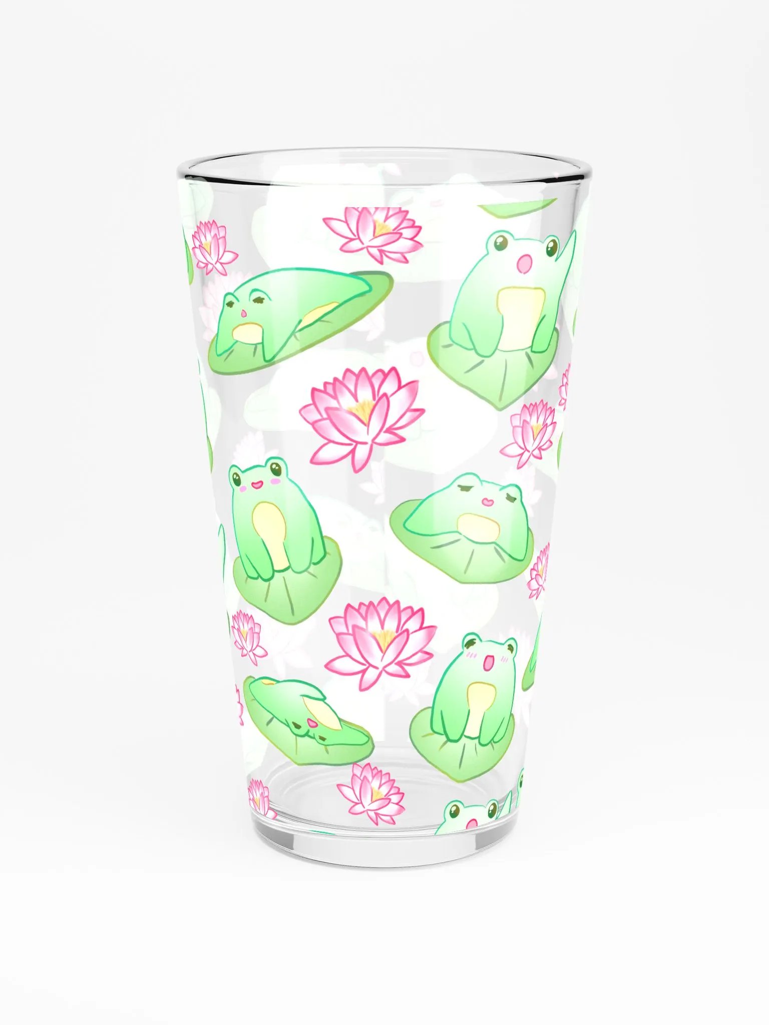 Kawaii Froggie Pint Glass product image (3)