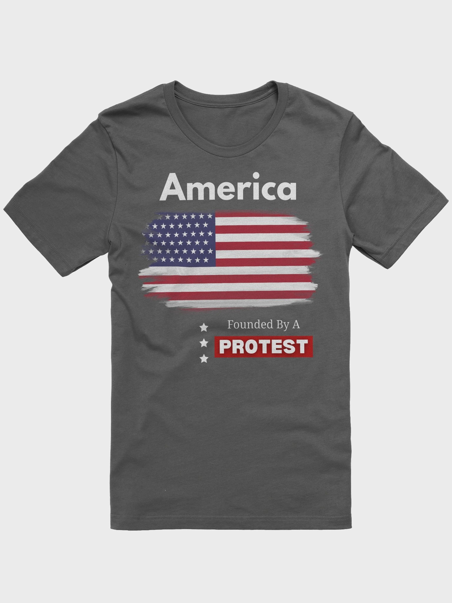 America Founded By A Protest T-Shirt product image (74)