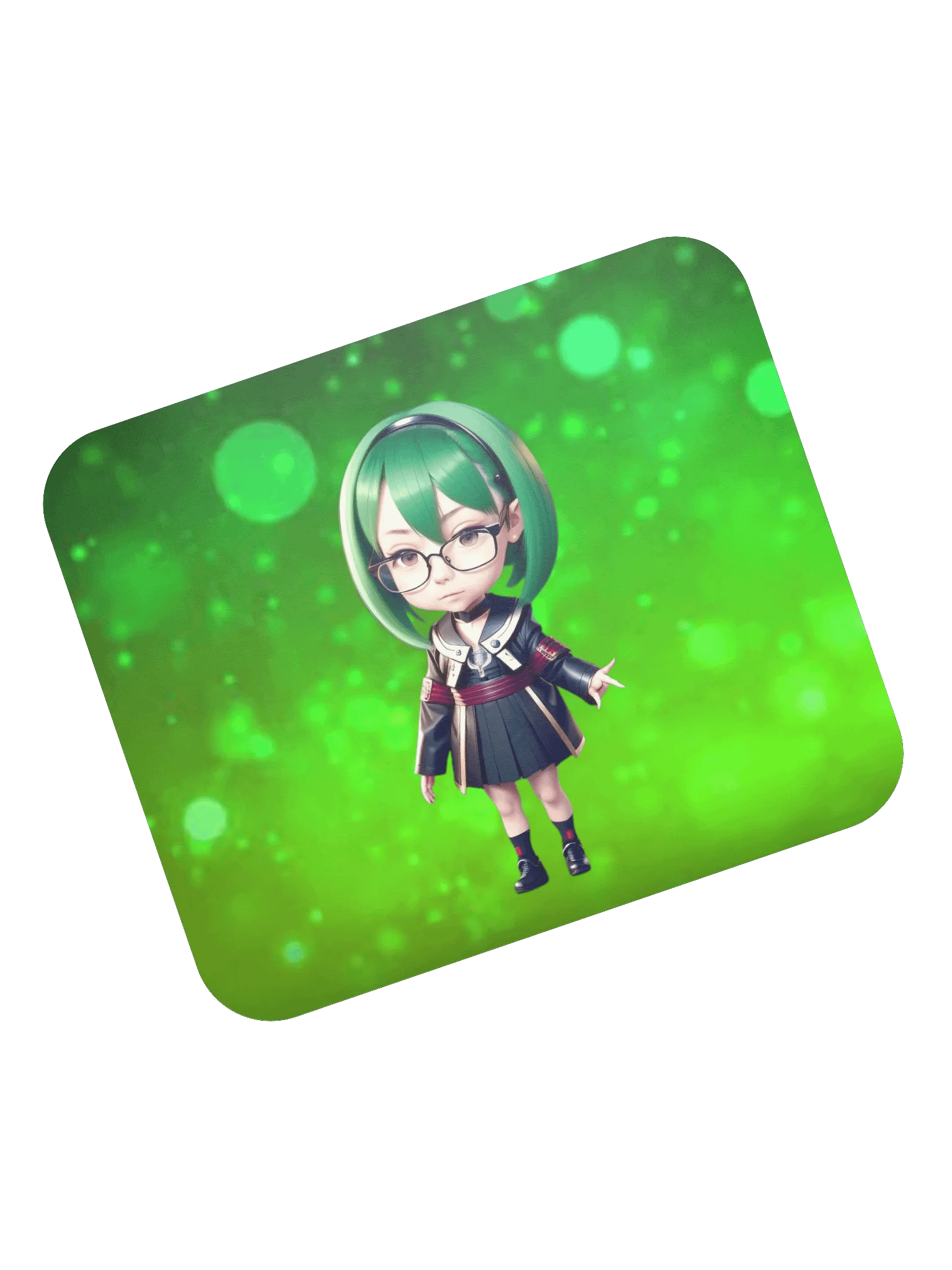 (GREEN CHIBI) K Classic Mouse Pad product image (7)