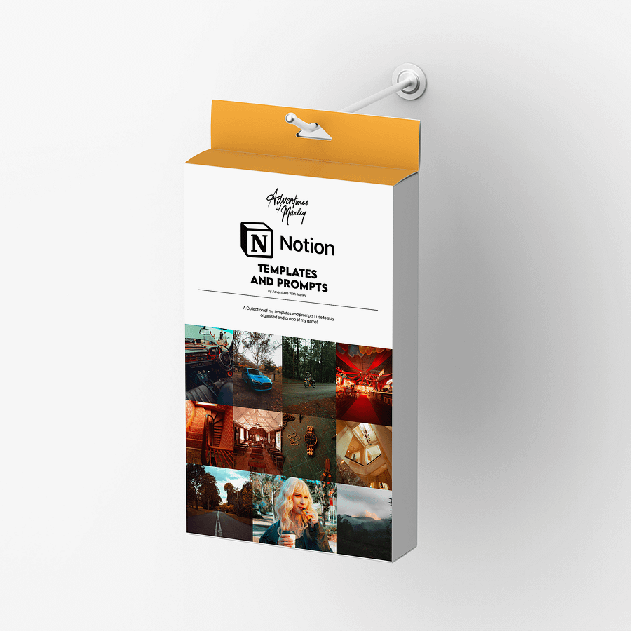 Stay Organised with Notion Templates product image (1)