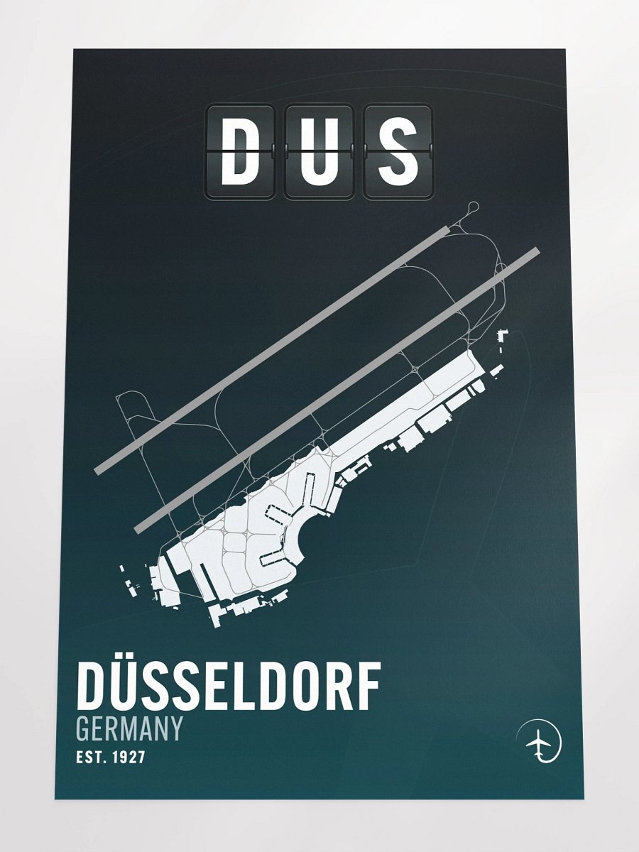 Dusseldorf DUS Poster product image (4)