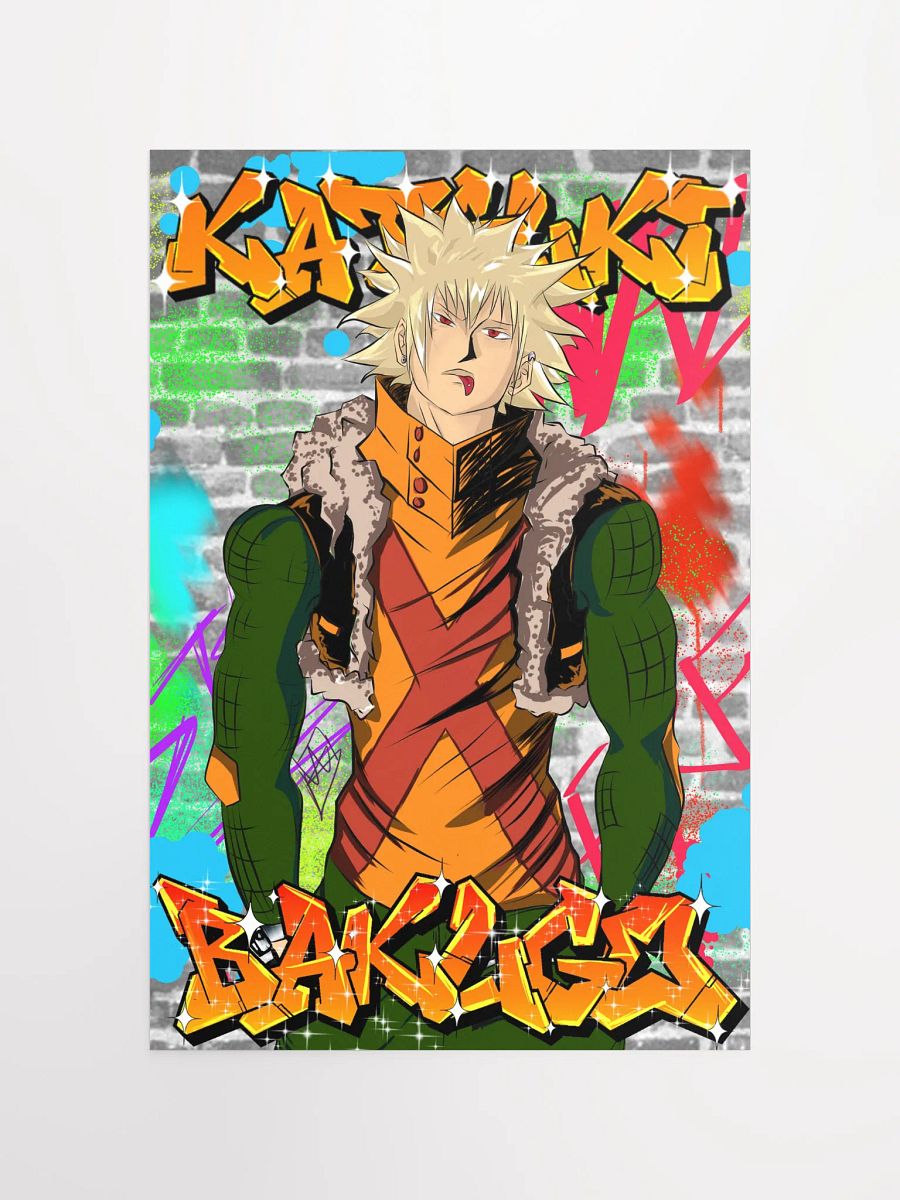 Katsuki Bakugo Urban print product image (15)