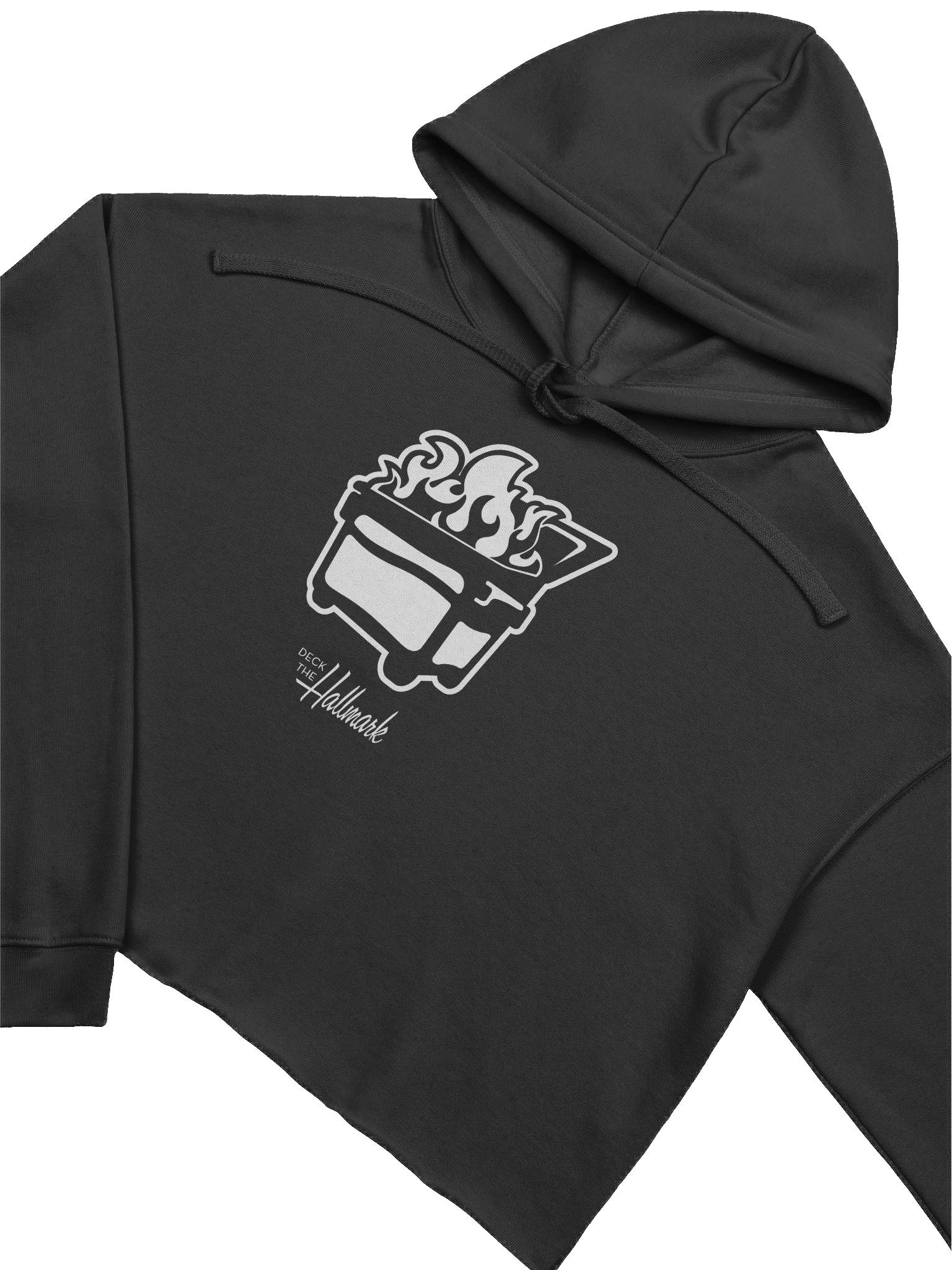 CLASSIC: Dumpster Fire - Crop Top Hoodie product image (9)