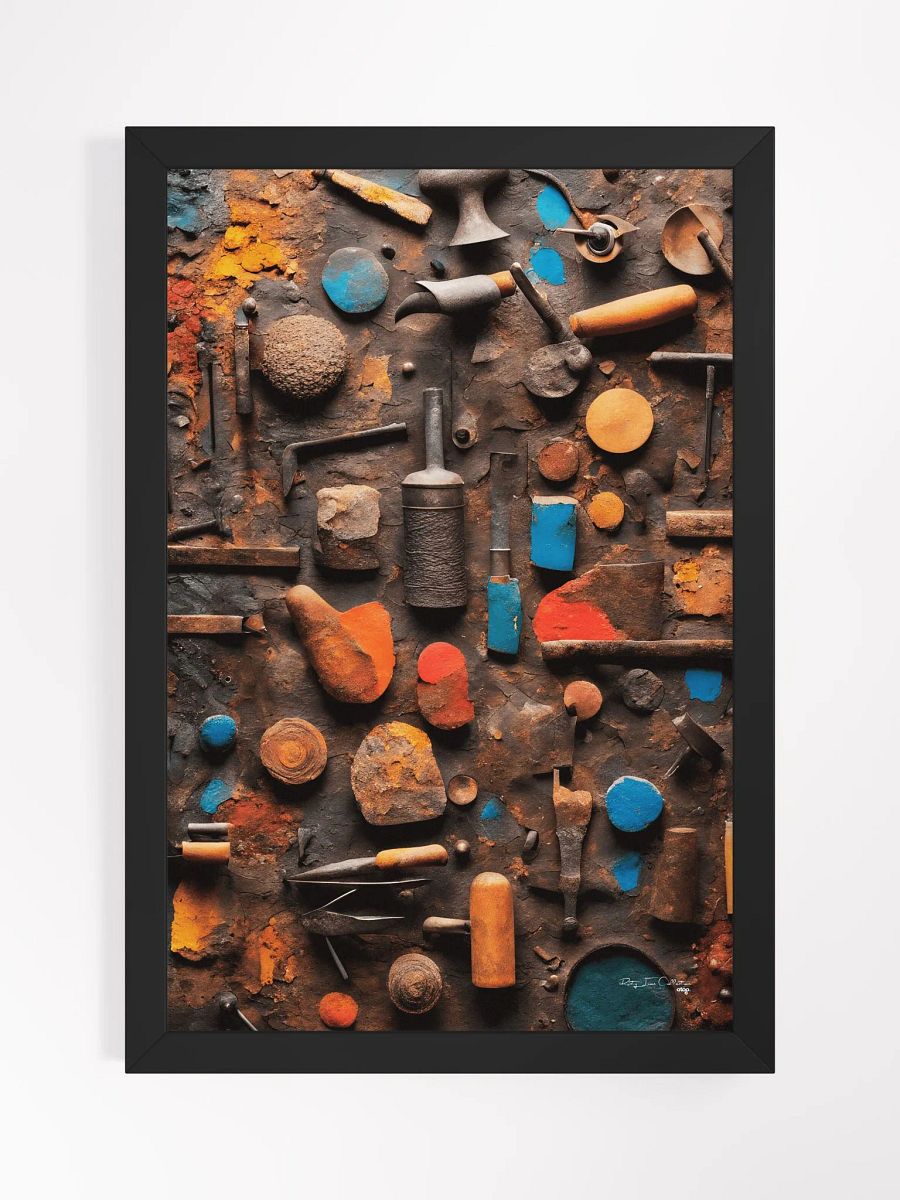 Rustic Wall Decor | Unique Rusty Iron Artwork | Modern Home Decor product image (2)