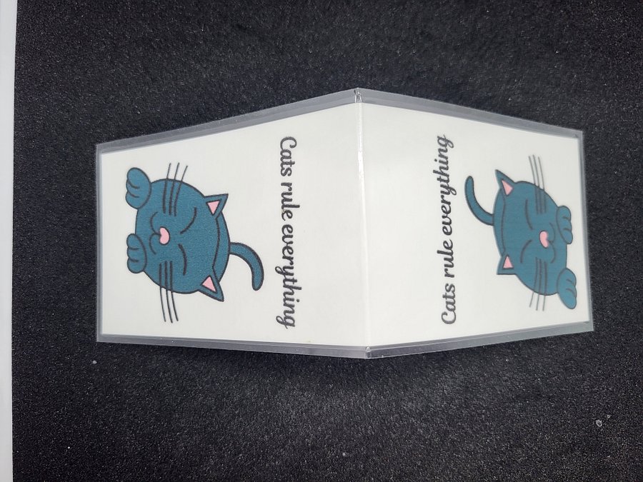 Cats Rule Everything Magnetic Laminated Bookmark product image (3)