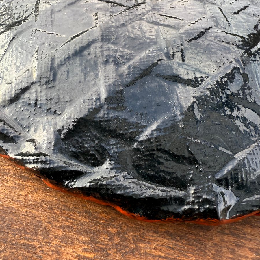 🎎 Vintage Japanese Lacquer Tray with Chidori Motif – Japan Antique Roadshow product image (6)