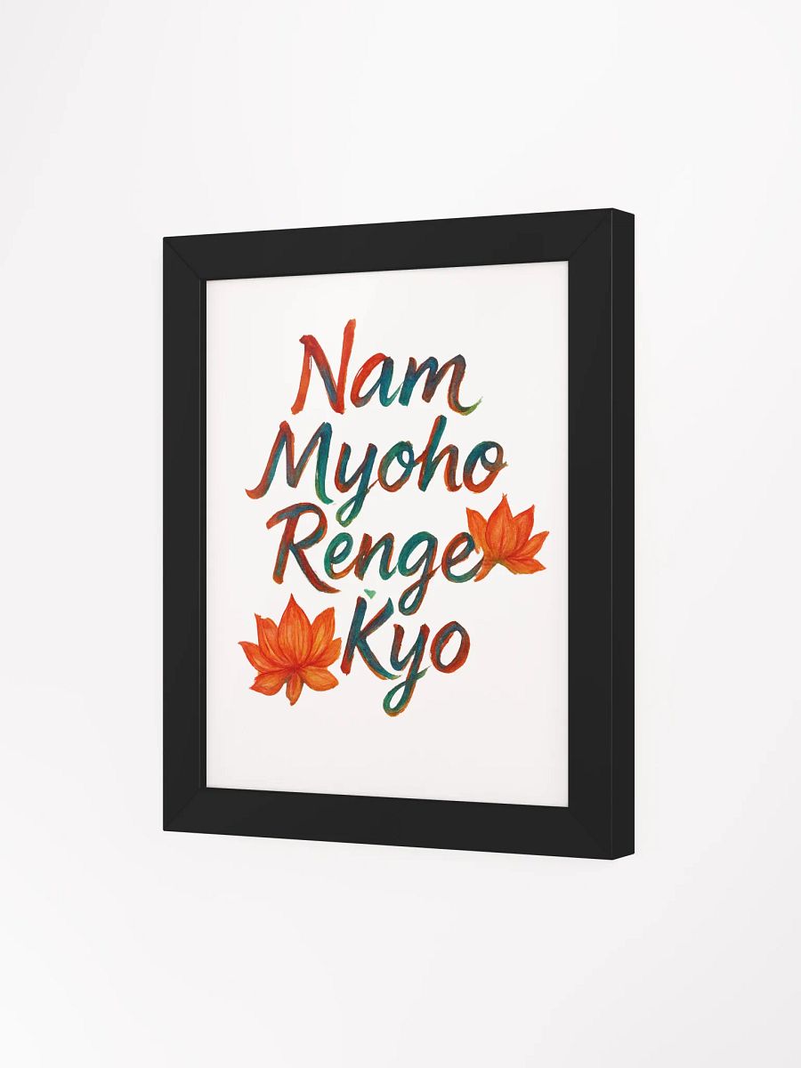 Spiritual Wall Art for Nichiren Buddhism Practitioners product image (57)