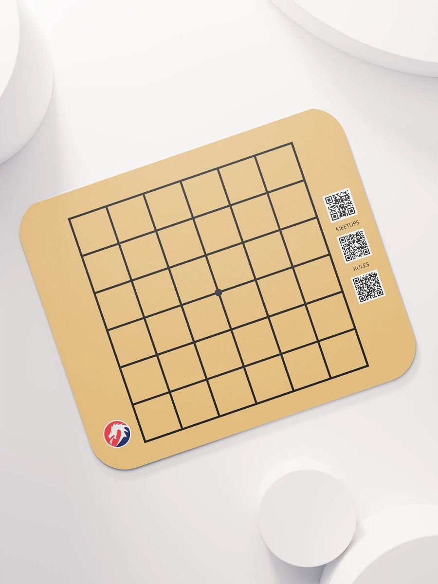 Go Board Mouse Pad 7x7 product image (7)
