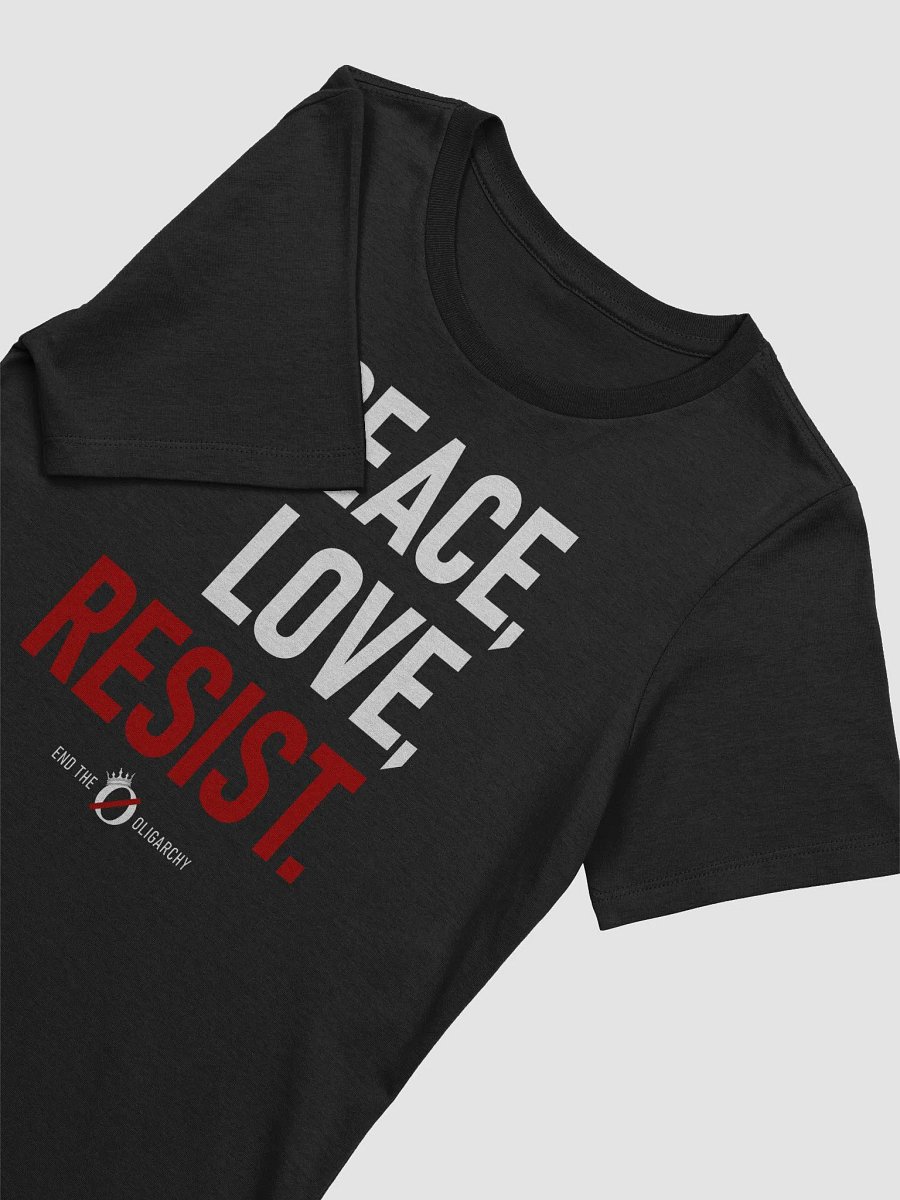 Women's Peace, Love, Resist T-Shirt product image (3)