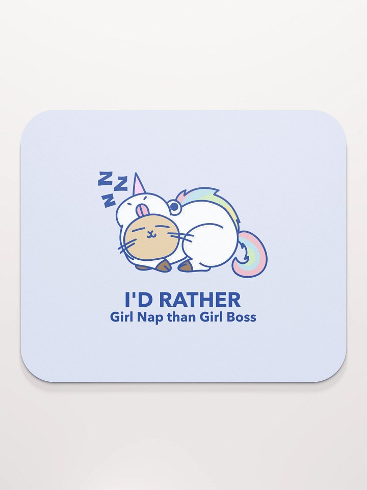 Dreamy Naptime Unicorn-Cat Mouse Pad product image (2)
