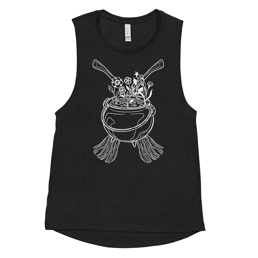 Henbane Coven Crest Bella+Canvas Women's Flowy Muscle Tank product image (11)