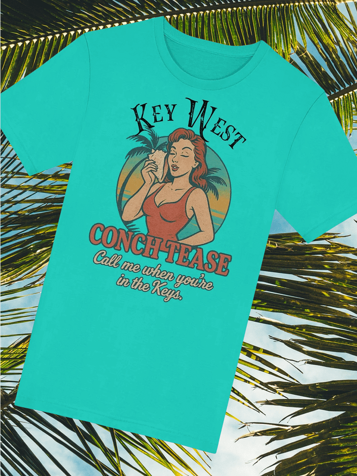 Key West Conch Tease Ultra-Soft Tee product image (1)