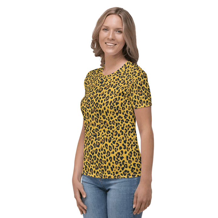 Cheetah Print Women's T-Shirt product image (2)