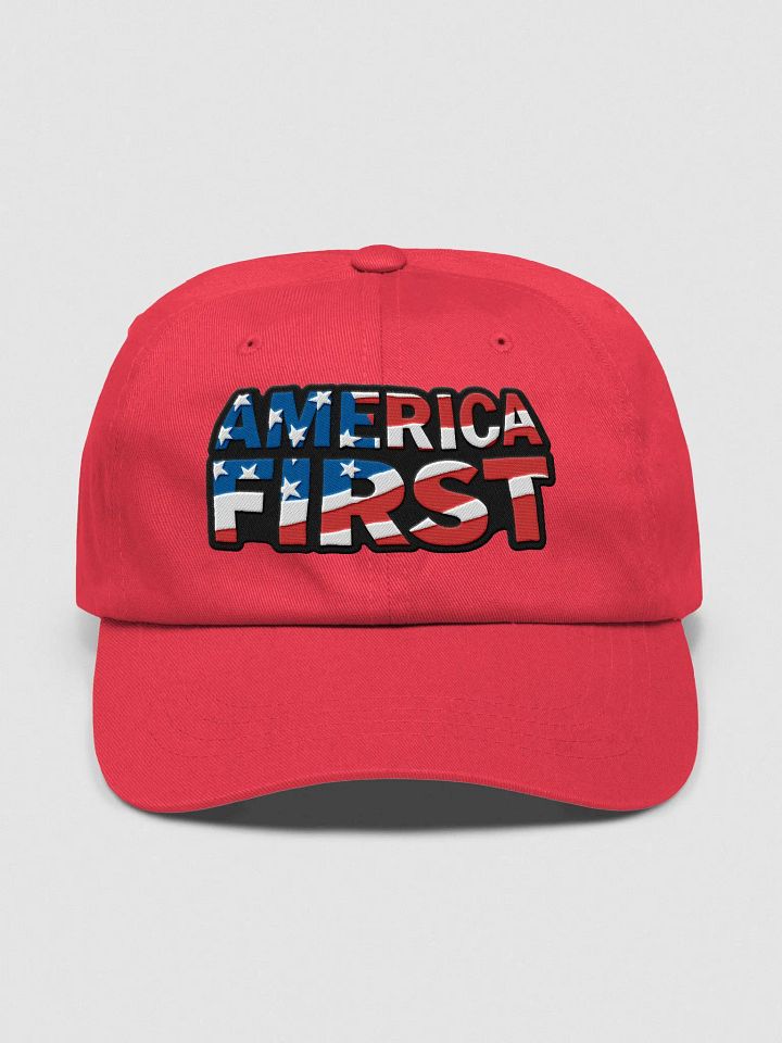 Dad Cap: America First product image (1)